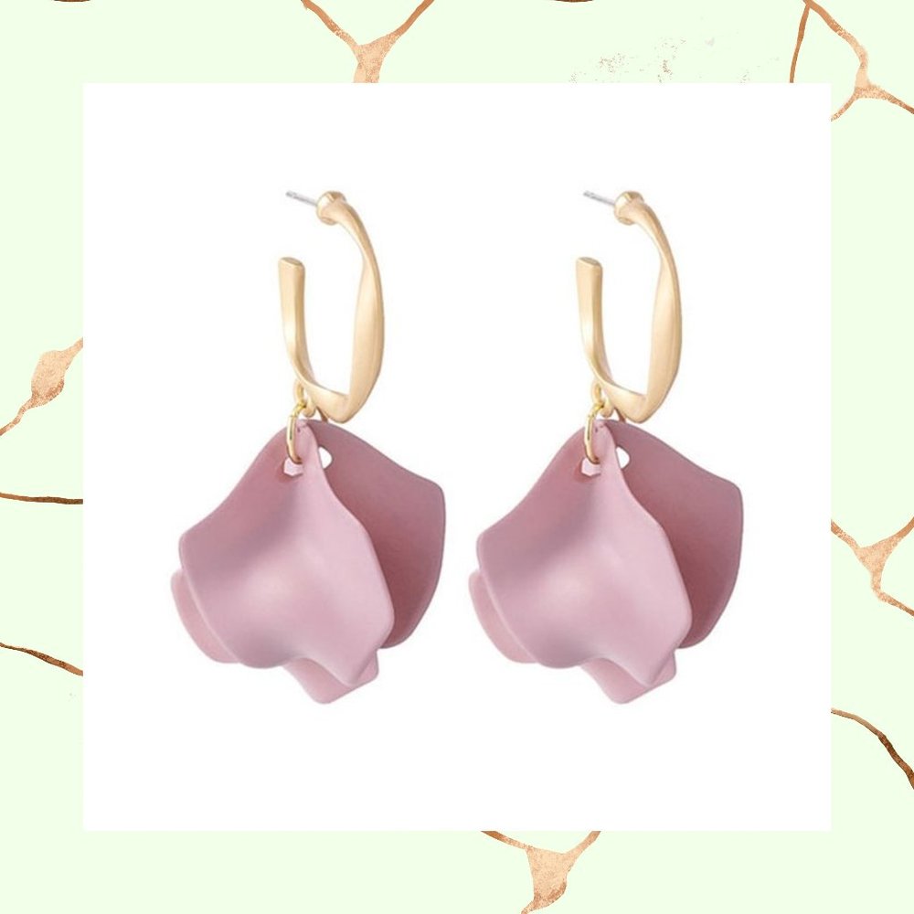 Flower Petal Earrings